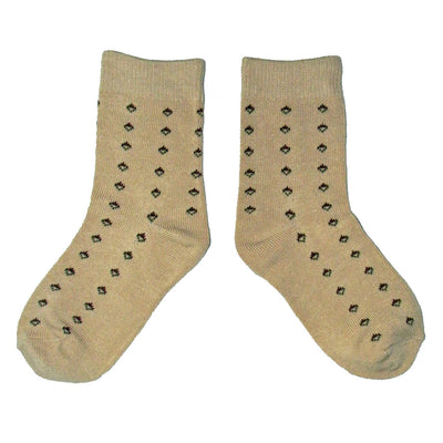 Boys Diamond Print Crew Socks by Jefferies Socks