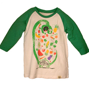 Boys Herbivore Shirt by Wes and Willy