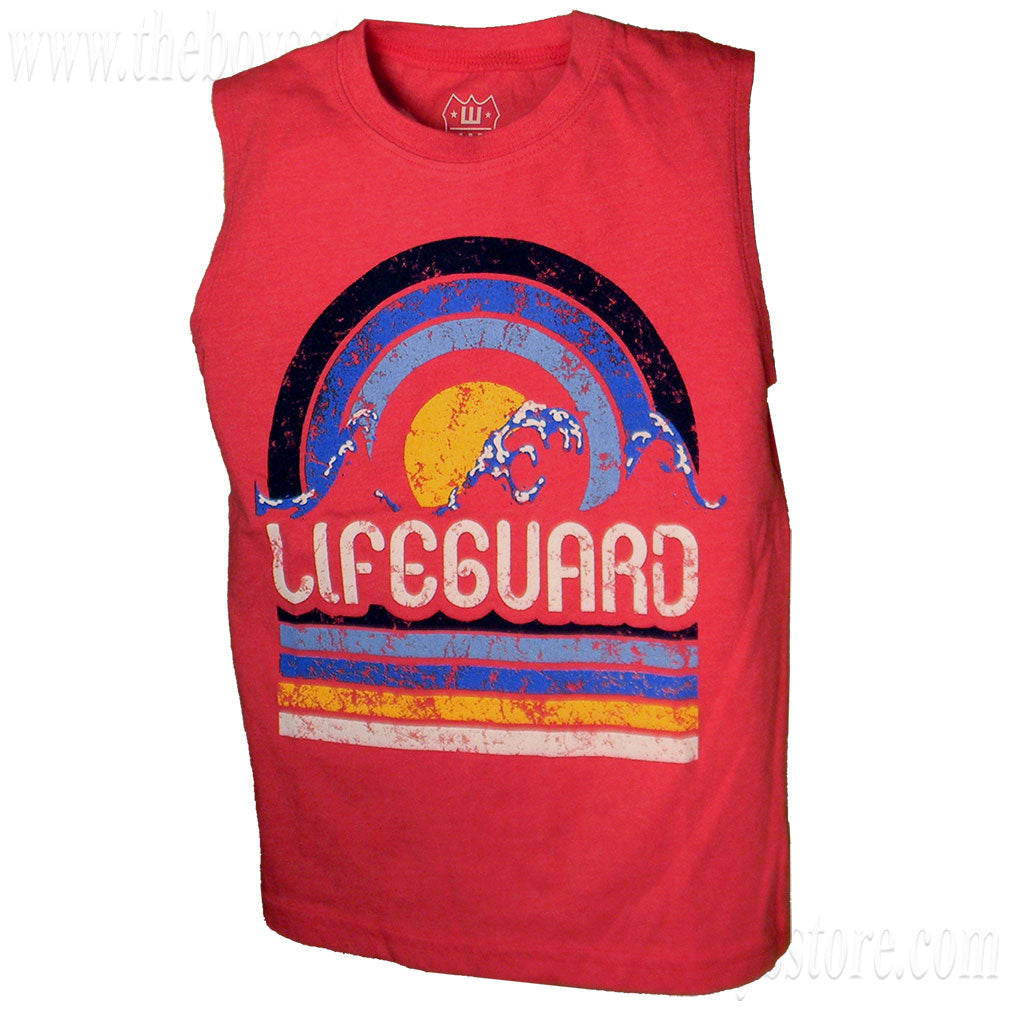 Boys' Lifeguard Tank Top by Wes and Willy