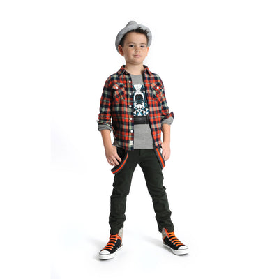 Boy's Plaid Flannel Shirt by Appaman