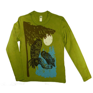 Boys Owl Shirt by Wugbug Clothing