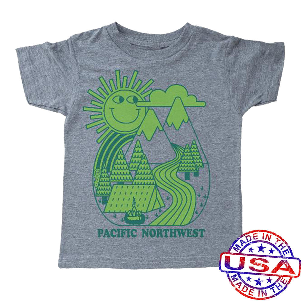 Boys' Pacific Northwest Shirt by Tiny Whales