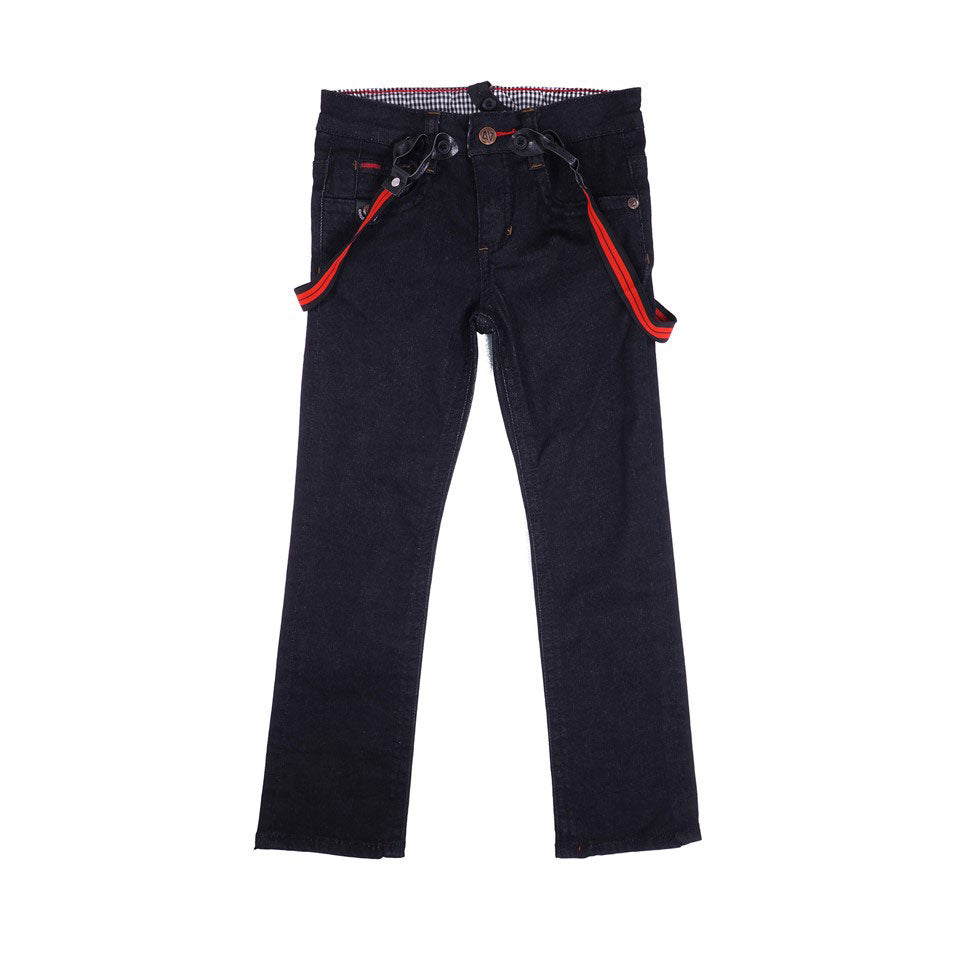 Boys Pants with Suspenders by Noruk