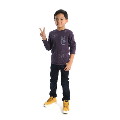 Boys' Peace Long Sleeve Tee by Appaman - The Boy's Store