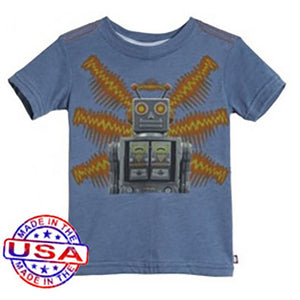 Boys' Robot Zap Shirt by City Threads