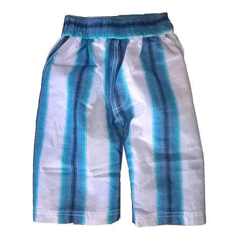 Boys Striped Beach Shorts by Wes and Willy