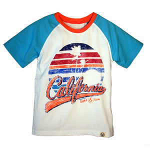 Boys' California Surf and Sun Shirt by Wes and Willy
