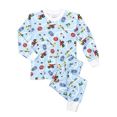 Boys' Vroom Pajama Set by Sara's Prints - The Boy's Store