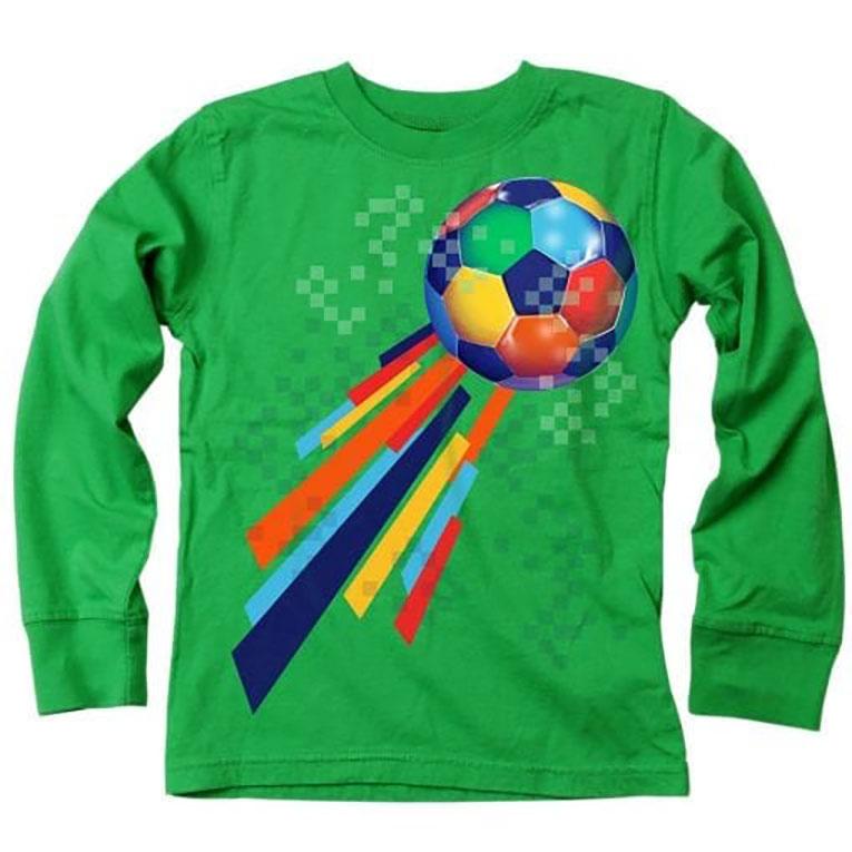 Boys' Soccer Ball T-Shirt by Wes and Willy - The Boy's Store