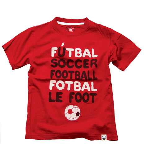 Boys' Futbal Soccer Shirt by Wes and Willy
