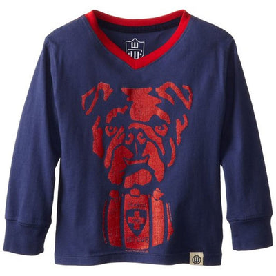 Boys' Rescue Dog V-Neck by Wes and Willy - The Boy's Store
