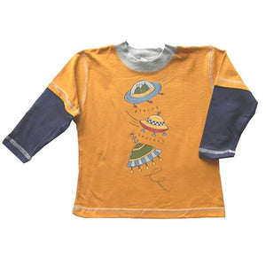 Little Boys' Alien Shirt by Mulberribush - The Boy's Store