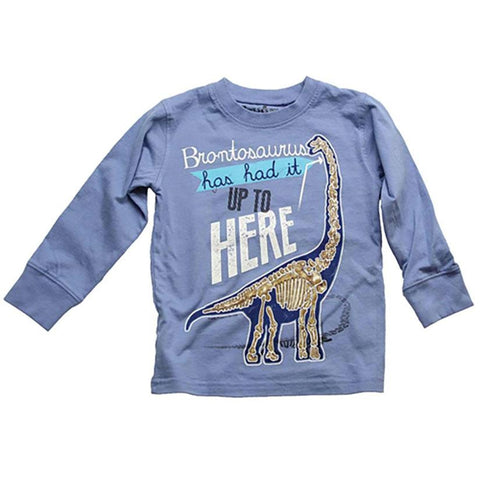 Boys' Brontosaurus Has Had It Shirt by Wes and Willy - The Boy's Store