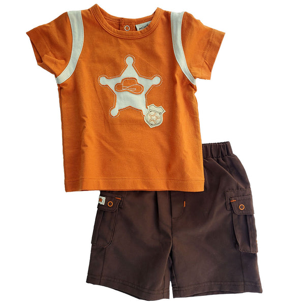 Baby Boys' Cowboy Set by Minibasix