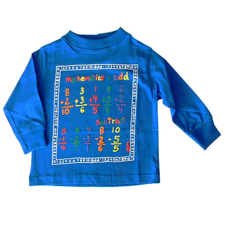 Little Boys' Math Shirt by Teaching Togs