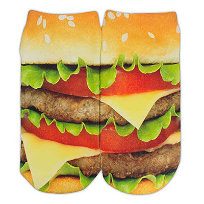 Boys Burger Novelty Socks by Sublime Designs