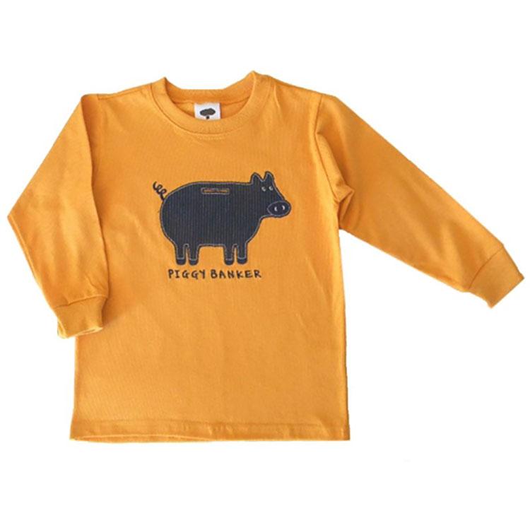 Little Boys' Piggy Banker Shirt by Mulberribush - The Boy's Store