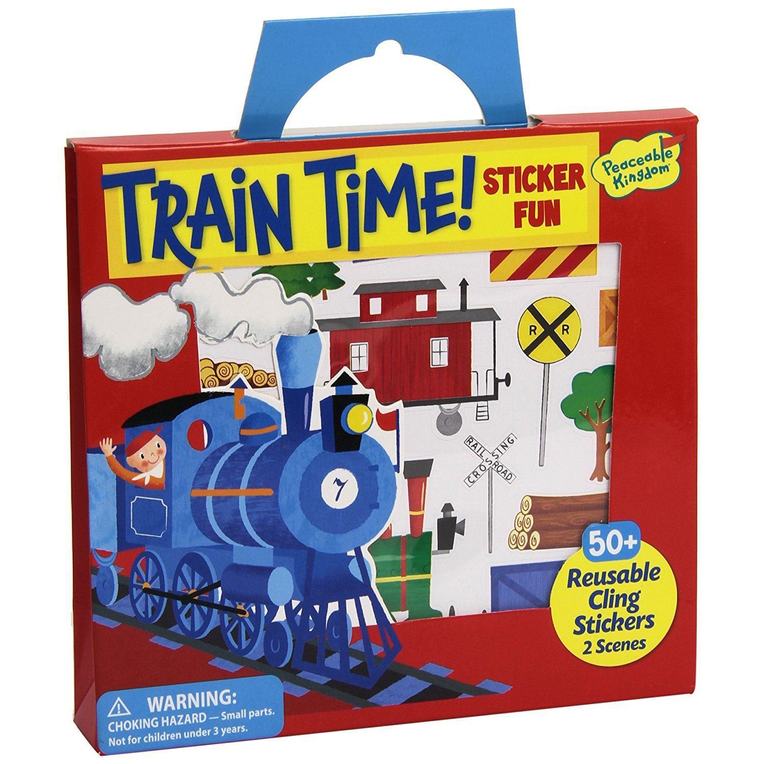 Boys' Train Time Sticker Fun by Peaceable Kingdom