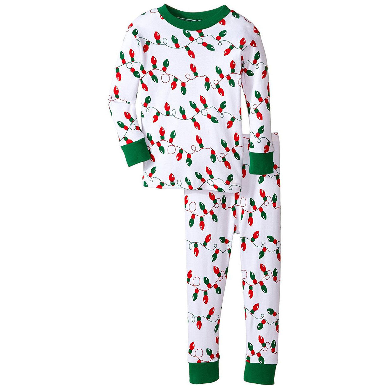 Boys Snuggly Christmas Lights Pajamas by New Jammies