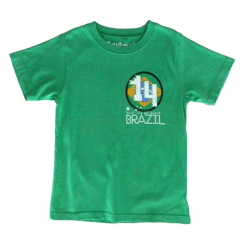 Boy's World Soccer Shirt by Wes and Willy