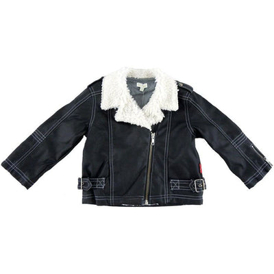 Little Boys' Motorcycle Jacket by le top