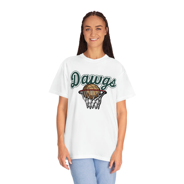 Dawgs Hoops Script Tee