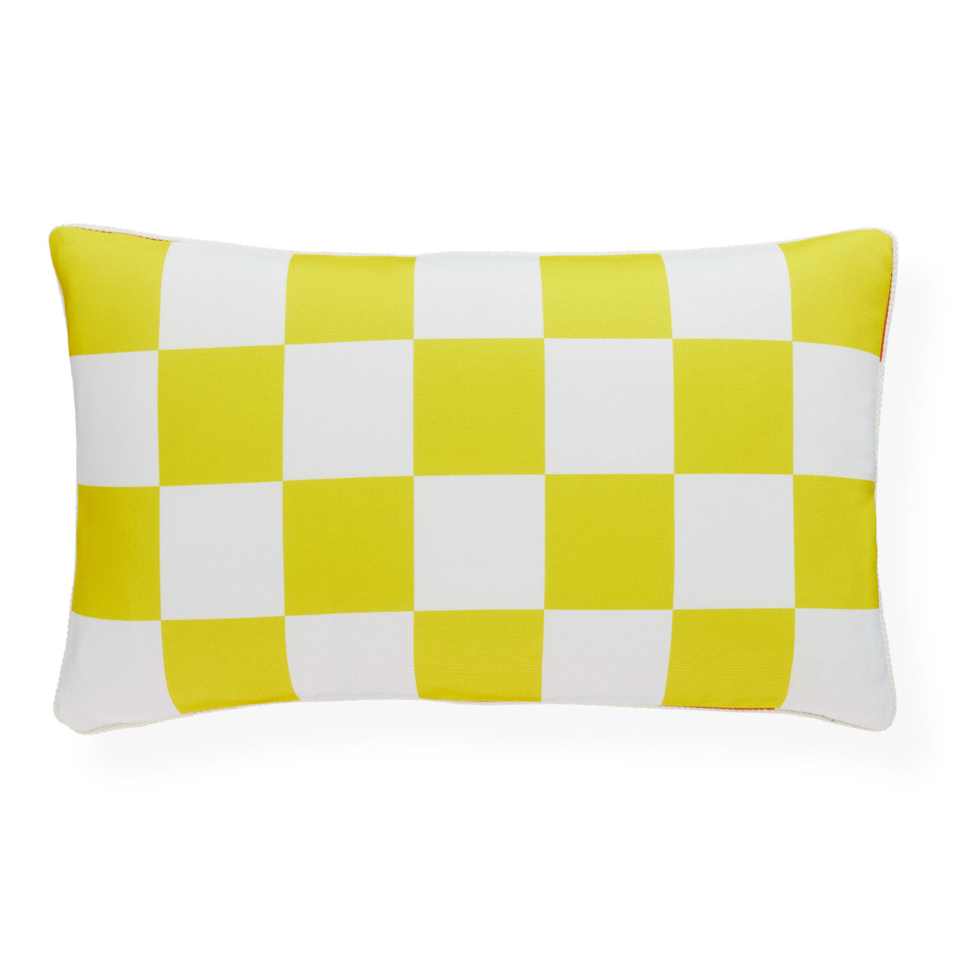 Checkerboard Rectangle Outdoor Cushion