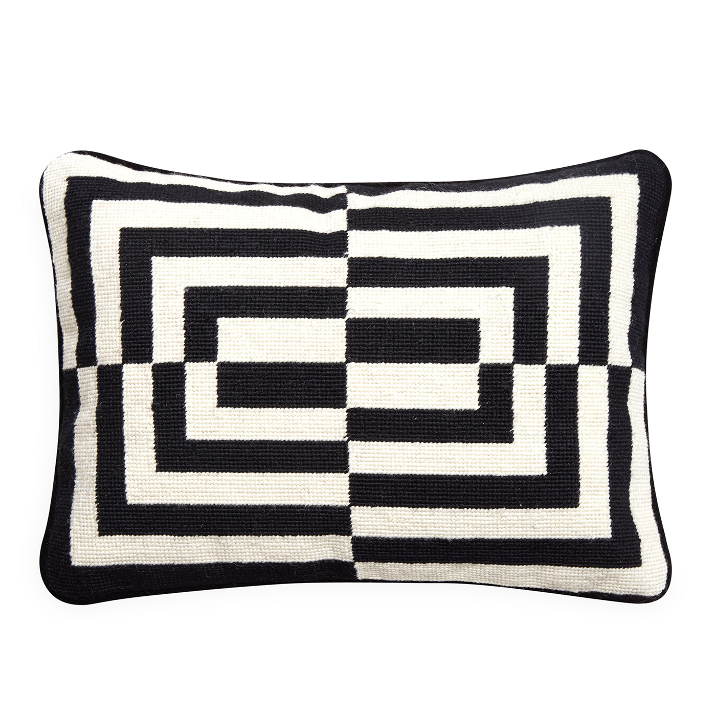 Op Art Rectangle Cushion