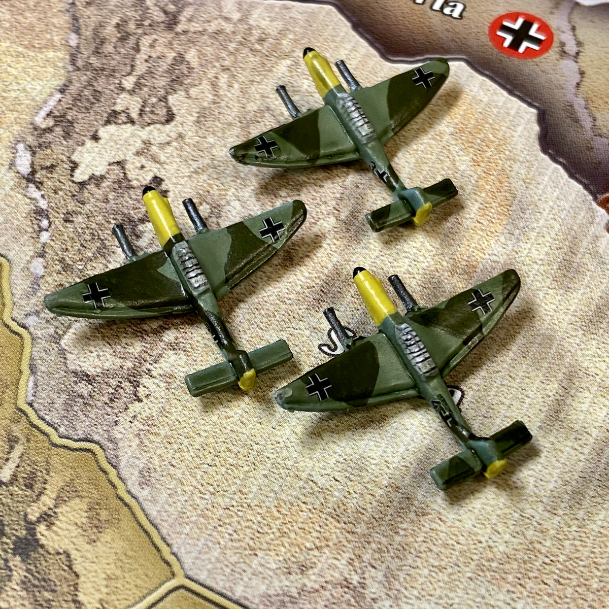 Axis and Allies Painted PiecesHBG German Stuka Tactical Dive Bomber X1 