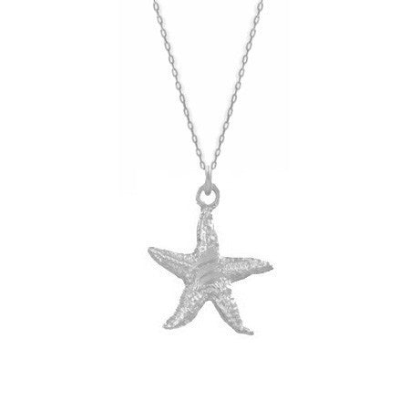 Starfish Necklace White Gold Gold Starfish Necklace