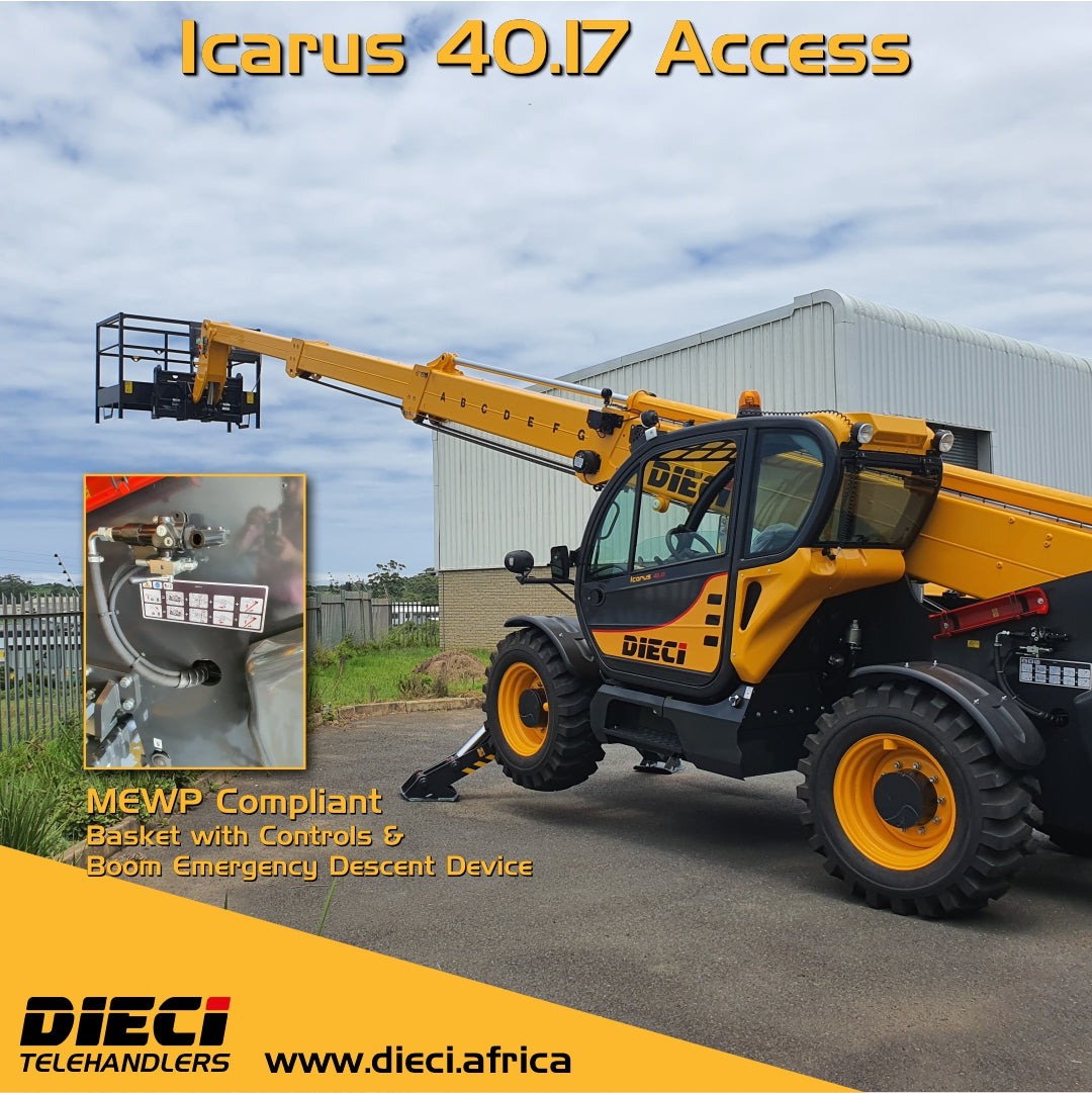 Dieci Telehandler with Work Platform