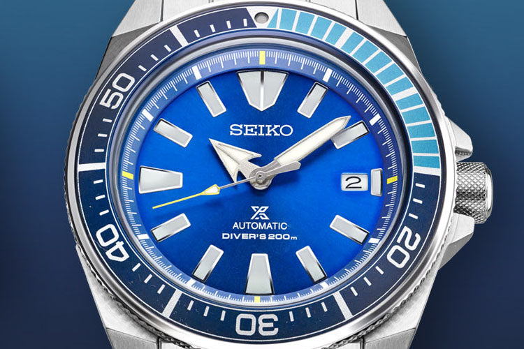 Seiko samurai blue lagoon