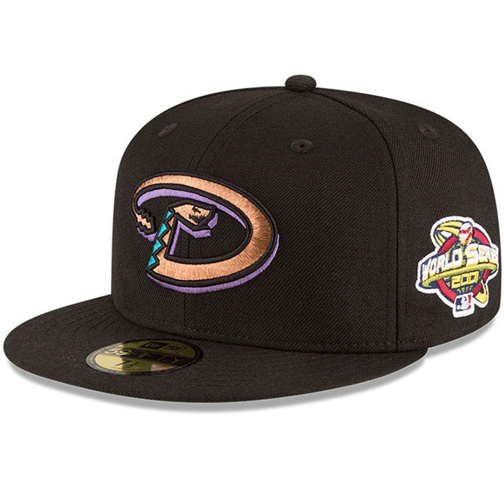 arizona diamondbacks 2001 world series new era 59fifty fitted hat