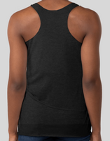 T.G.I.B. Women's Racerback Tee - BLACK