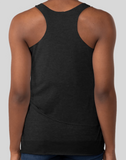 T.G.I.B. Women's Racerback Tee - BLACK