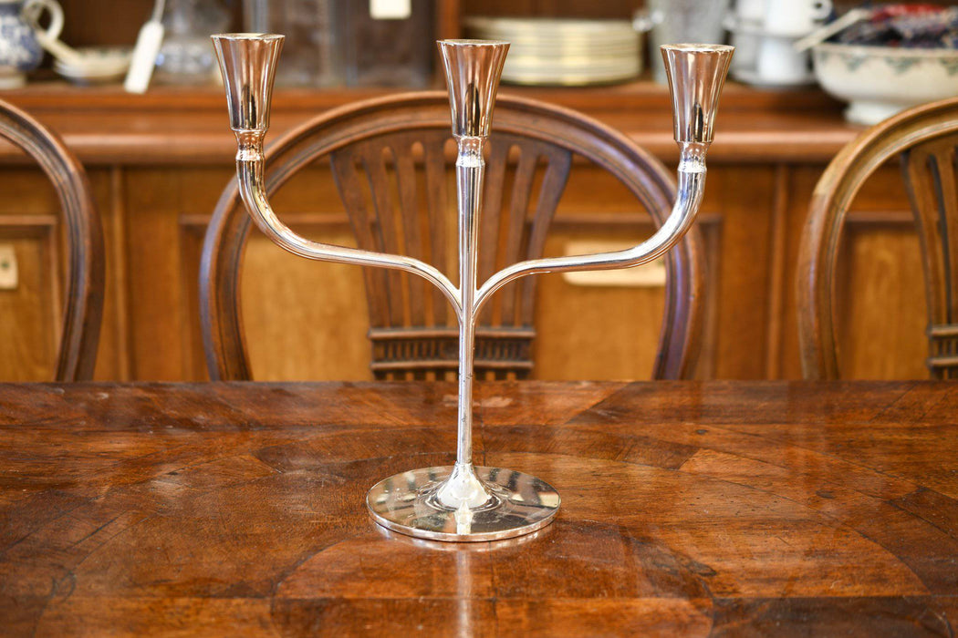 A Wedgwood Silver Plated Candelabra - Greystones Antiques