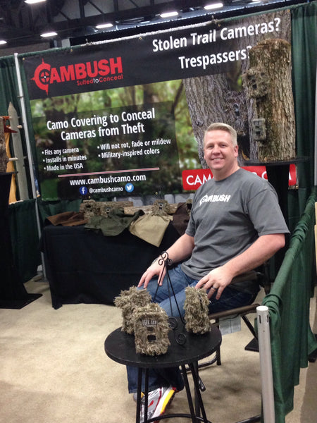 Shawn is ready for the Iowa Deer Classic 2014 in Booth #421