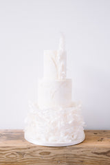 Wafer Paper Wedding Cake, Union Cakes Manchester