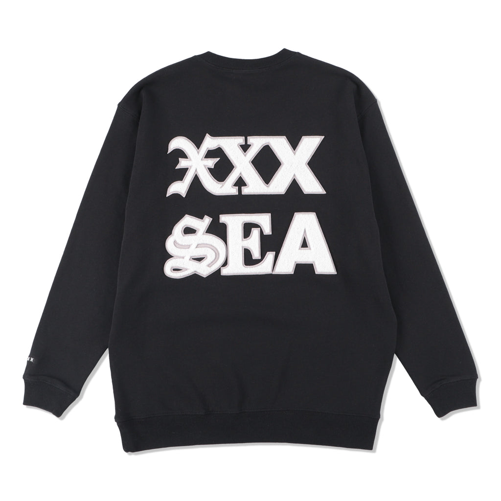 Sea (wds) Crew Neck / Black | eclipseseal.com