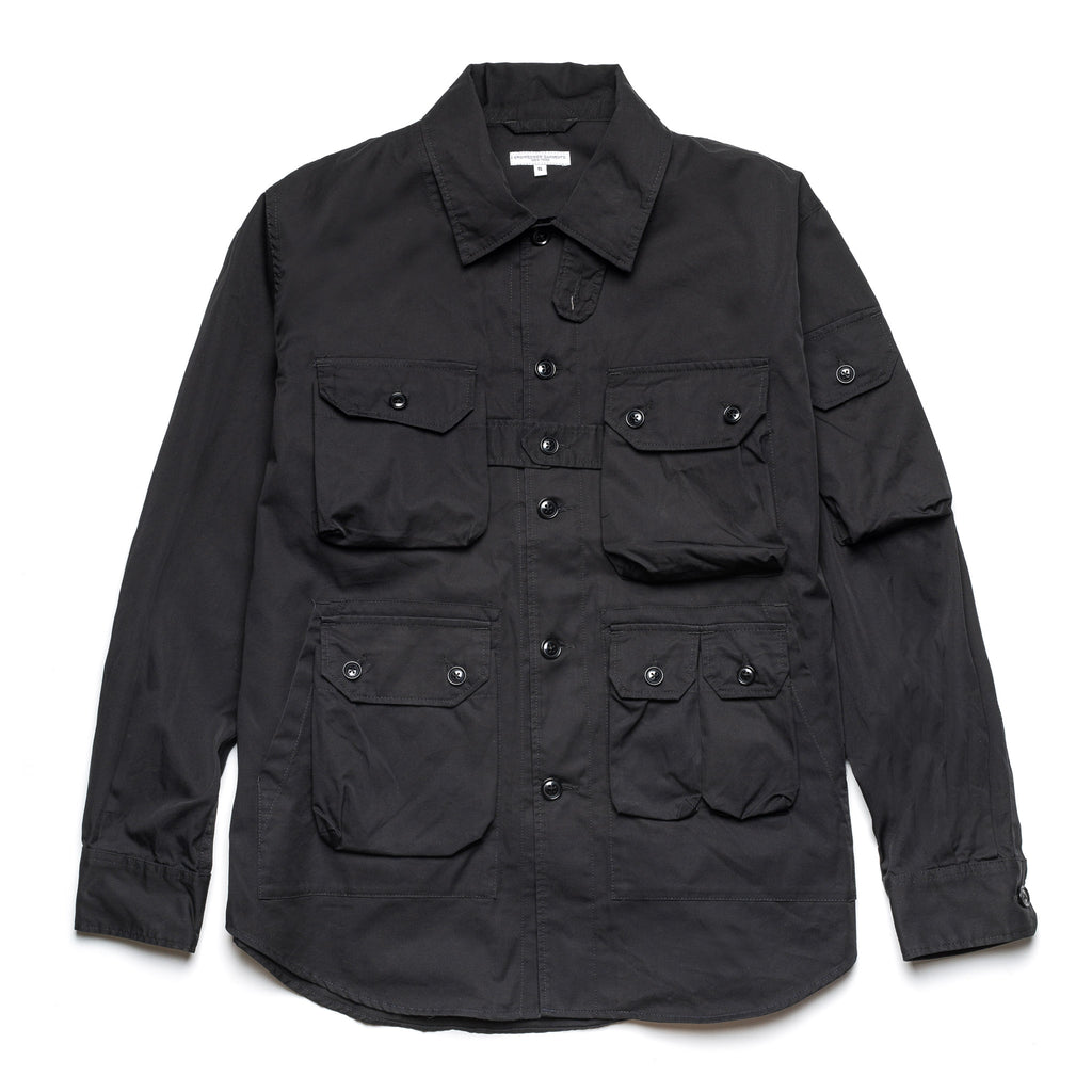 Explorer Shirt Jacket 21S1D037 Black Highcount Twill – Capsule