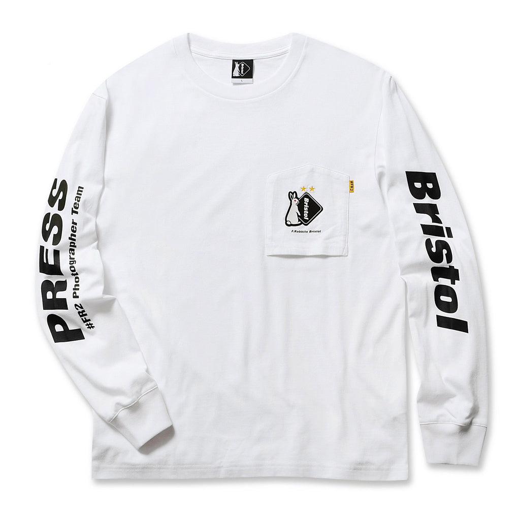 オールノット グレーXL AUTHENTIC L/S TEAM POCKET TEE fcrb - Tシャツ