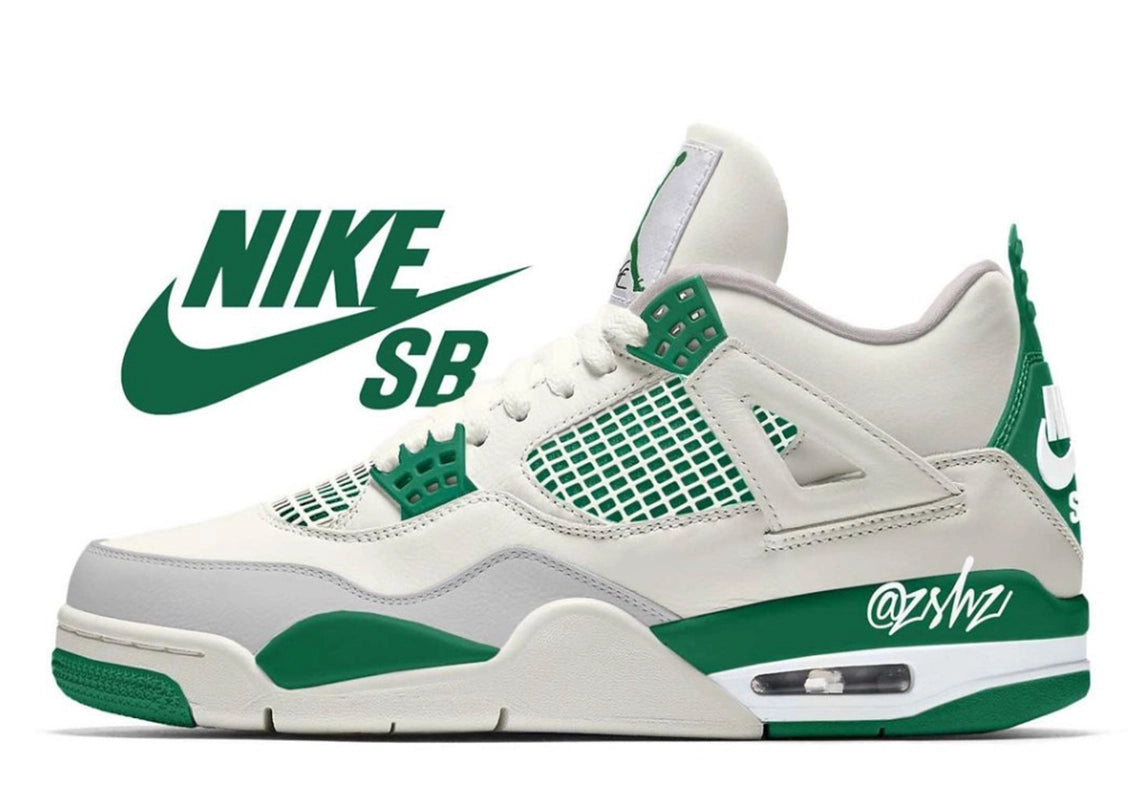 Nike SB x Air Jordan 4 Green” Releasing In March | King Of Kicks – King Of Kicks UK