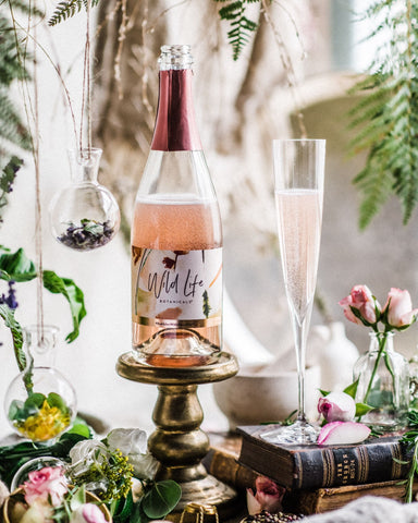 Wild Life Botanicals Blush non-alcoholic sparkling wine 