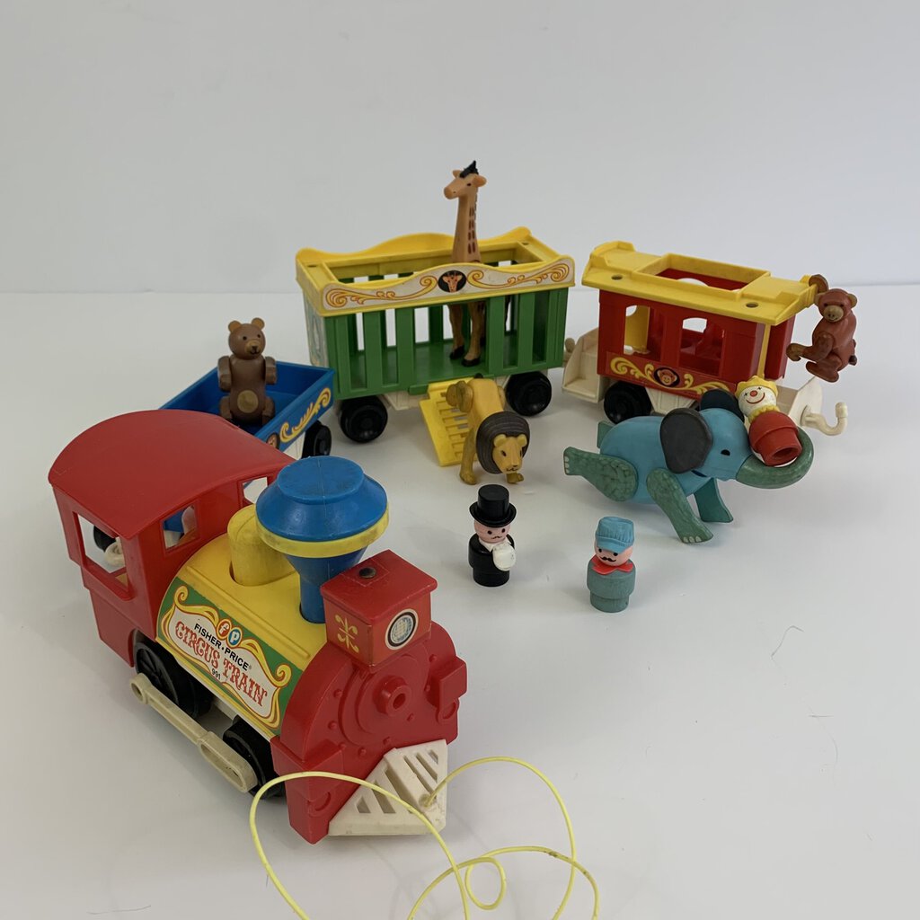 Landgoed lancering Toepassing Vintage Fisher-Price Circus Train, Full 3 Car Set #991 /hg – Pathway Market  GR