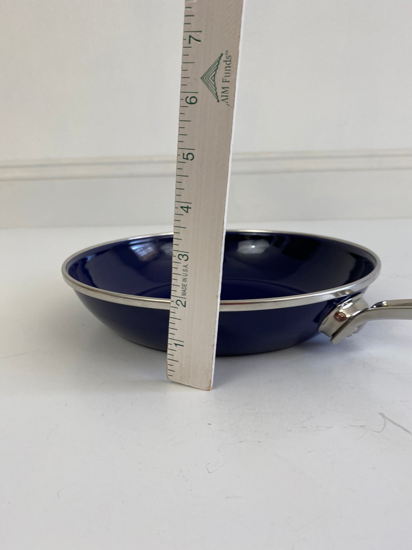 Chantal Cookware Enamel Cobalt Blue10” Omelette/Sauté Pan/Skillet