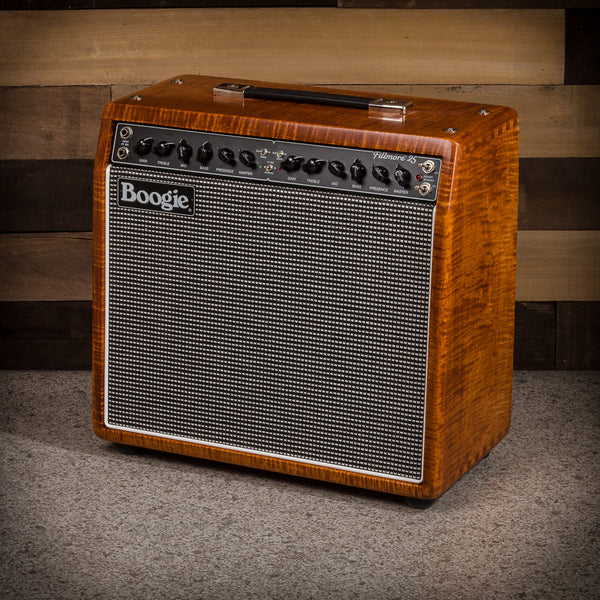 MESA/Boogie Fillmore 25 1x12 Combo - Custom Private Reserve Flame Maple with Amber Stain / Tinsel Jute