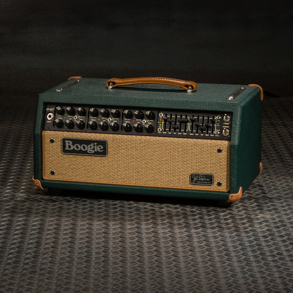 MESA/Boogie JP-2C Head - Custom Emerald Bronco / Tan Jute Grille