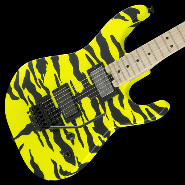 Charvel Satchel Signature Pro-Mod DK, Maple Fingerboard - Yellow Bengal