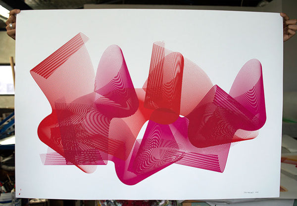 Kate Banazi Serigraph print 