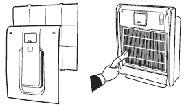 vacuum the hepa filter